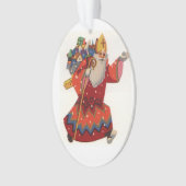 Ornement de Noël de Saint-Nicolas (devant)