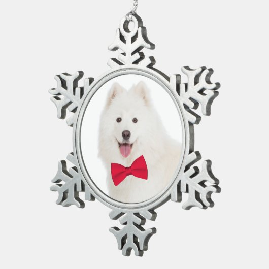 Ornement de Noël de Samoyed (Vue impression)