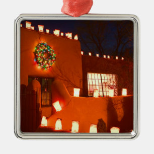Ornement de Noël de Santa Fe