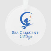 Ornement de Noël de Sea Crescent Cottage  (devant)