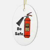 Ornement de Noël de sécurité incendie (Gauche)