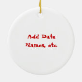 ORNEMENT DE NOËL DE SINGE DE CHAUSSETTE (Dos)