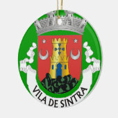 Ornement de Noël de Sintra Portugal (Gauche)