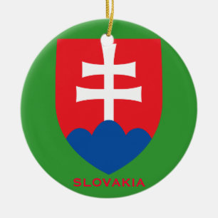 Ornement de Noël de SLOVAKIA*