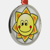 Ornement de Noël de soleil d'amusement (Droite)
