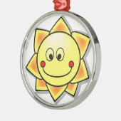 Ornement de Noël de soleil d'amusement (Gauche)