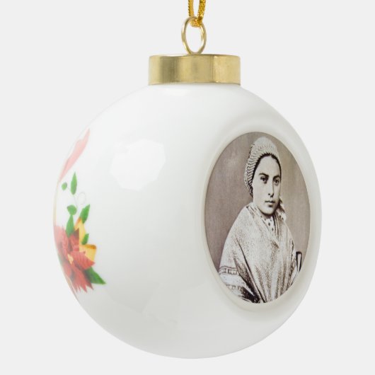 Ornement de Noël de St.Bernadette (Gauche)