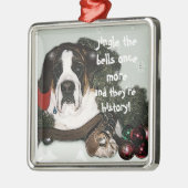 Ornement de Noël de St Bernard (Gauche)