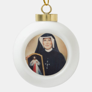 Ornement de Noël de St.Faustina