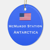 Ornement de Noël de station de McMurdo (Gauche)