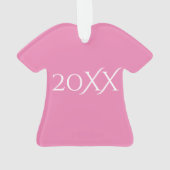 Ornement de Noël de T-shirt de survivant, (dos)