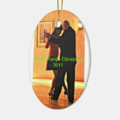 Ornement de Noël de tango (Gauche)