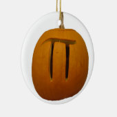 Ornement de Noël de tarte de citrouille (Droite)