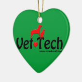 ornement de Noël de technologie de vétérinaire (Gauche)
