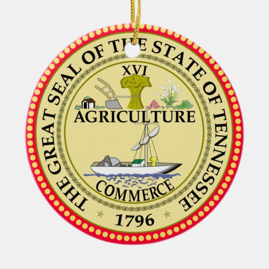 Ornement de Noël de Tennessee* (Devant)