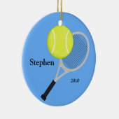 Ornement de Noël de tennis (Droite)