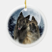 Ornement de Noël de Tervuren de Belge (Dos)