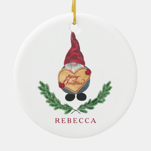 Ornement de Noël de Tomten (Dos)