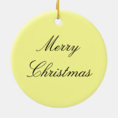 Ornement de Noël de tortue de boîte (Dos)