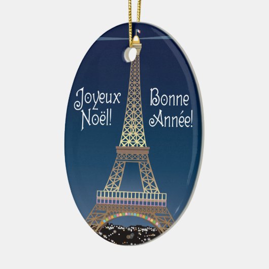 Ornement de Noël de Tour Eiffel (Gauche)