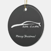 Ornement de Noël de traçage du coupé G35 (Gauche)