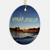 Ornement de Noël de vacances d'Helsinki (Droite)