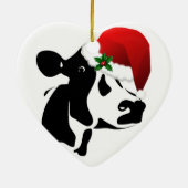 Ornement de Noël de vache (Dos)