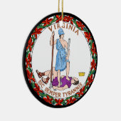 Ornement de Noël de Virginia* (Droite)