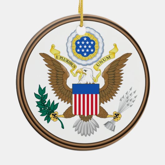 Ornement de Noël de Virginia* (Dos)