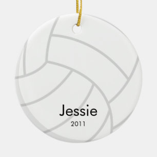 Ornement de Noël de volleyball