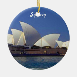 Ornement de Noël de voyage de Sydney Australie
