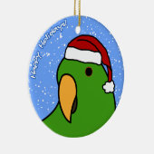 Ornement de Noël d'Eclectus de bande dessinée (Droite)