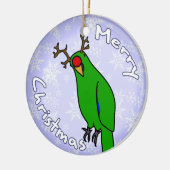Ornement de Noël d'Eclectus de renne de bande (Gauche)