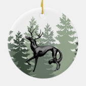 Ornement de Noël Deer Zoi (Dos)