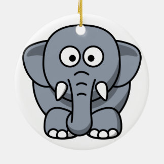 Ornement de Noël d'éléphant