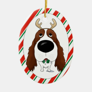 Ornement de Noël d'épagneul de springer anglais