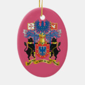 Ornement de Noël des Açores Horta Faial (Dos)