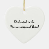 Ornement de Noël des amis de Phinney (Dos)