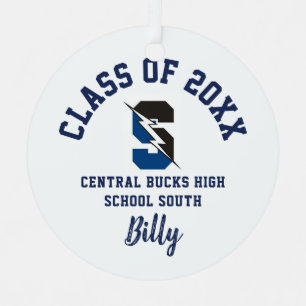 Ornement de Noël des Central Bucks South pour les