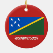 Ornement de Noël des Îles Salomon (Dos)