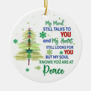 Ornement de Noël des libellules, arbre de Noël des