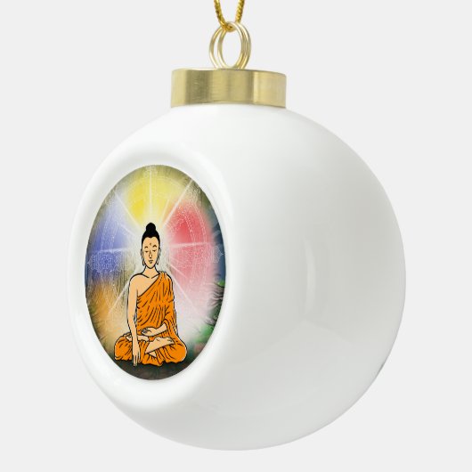 Ornement de Noël des Lumières de Bouddha (Droite)