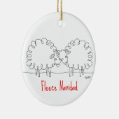 Ornement de Noël des moutons (Droite)