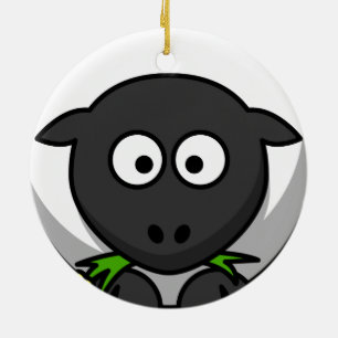 Ornement de Noël des moutons