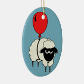 Ornement de Noël des moutons flottants (Droite)