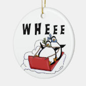 Ornement de Noël des pingouins (Gauche)