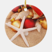 Ornement de Noël d'étoiles de mer (Dos)