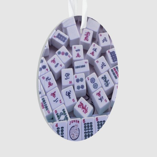 Ornement de Noël d'heure-milliampère Jong (devant)