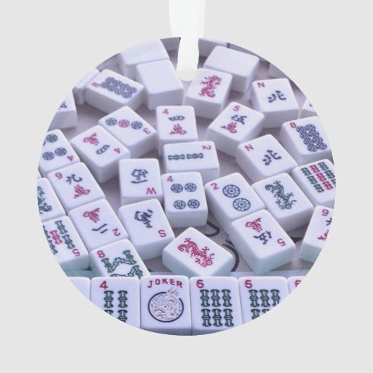 Ornement de Noël d'heure-milliampère Jong (dos)