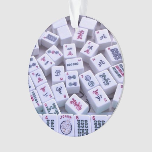 Ornement de Noël d'heure-milliampère Jong (devant)